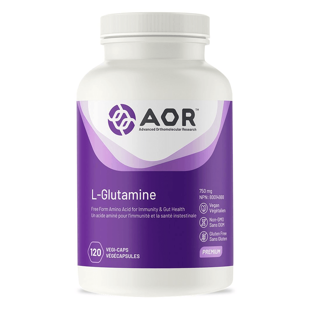 AOR L-Glutamine, 120 Vcaps