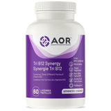 AOR Tri B12 Synergy 5mg, 60 Lozenges - Heal Your Nervous System, Combines Three Different Forms of Vitamin B12 - Adenosylcobalamin, Methylcobalamin and Hydroxocobalamin - Nature's Source Inc