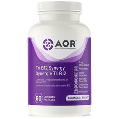 AOR Tri B12 Synergy 5mg 60 Lozenges