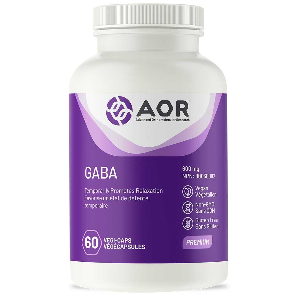 AOR GABA (Stress & Anxiety) - 120 Veg Capsules