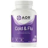 AOR Cold & Flu 360mg, 90 Capsules - Advanced Cold & Flu Relief, Boost Immune System Support - Nature's Source Inc