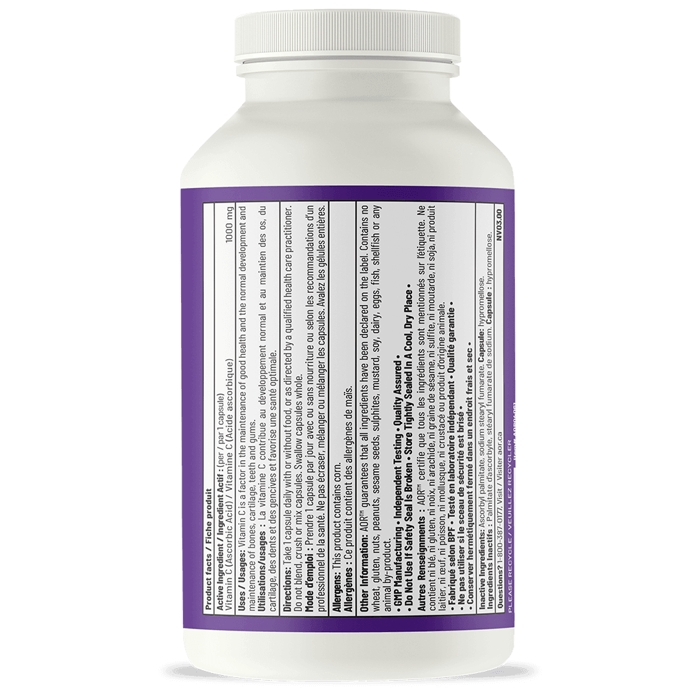 AOR Pro Vitamin C 1000mg 300 Veg-Caps