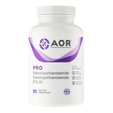 AOR Pro Palmitoylethanolamide P.E.A 90 Vegan Caps - Relieve Inflammation & Chronic Pain, Helps for Stress, Injuries, Allergy and Tissue Damage - Nature's Source Inc