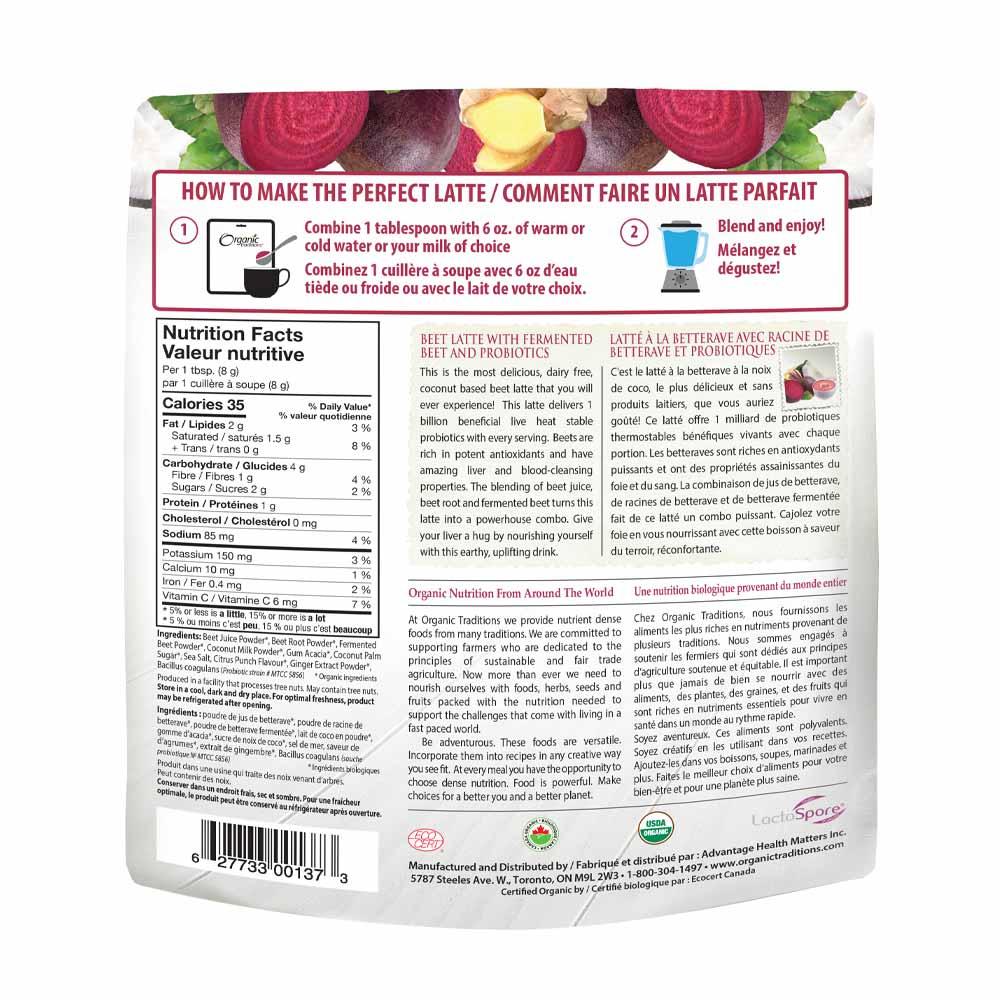 Organic Traditions Beet Root w Probiotics 150g
