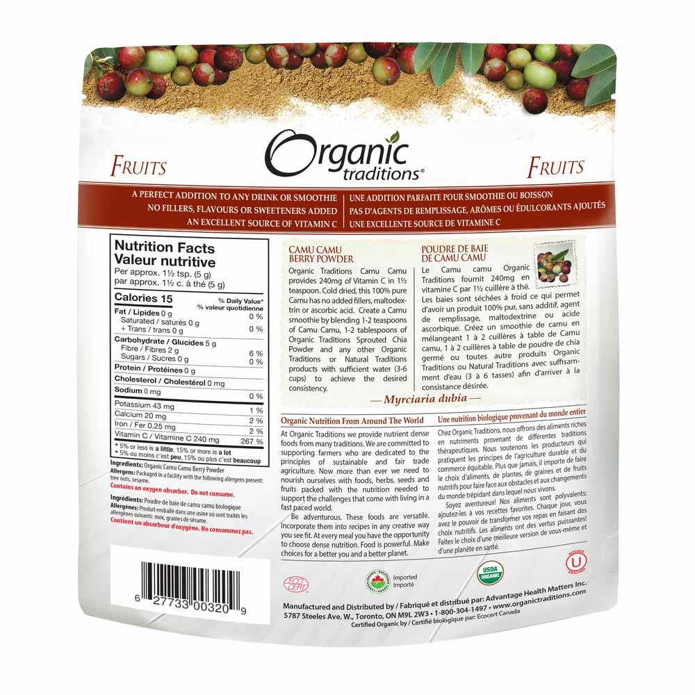 Organic Traditions Camu Camu Berry Powder 100g