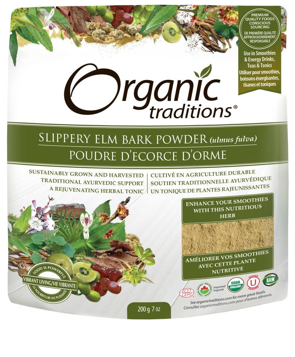 Organic Traditions Slippery Elm Bark Powder - 200g