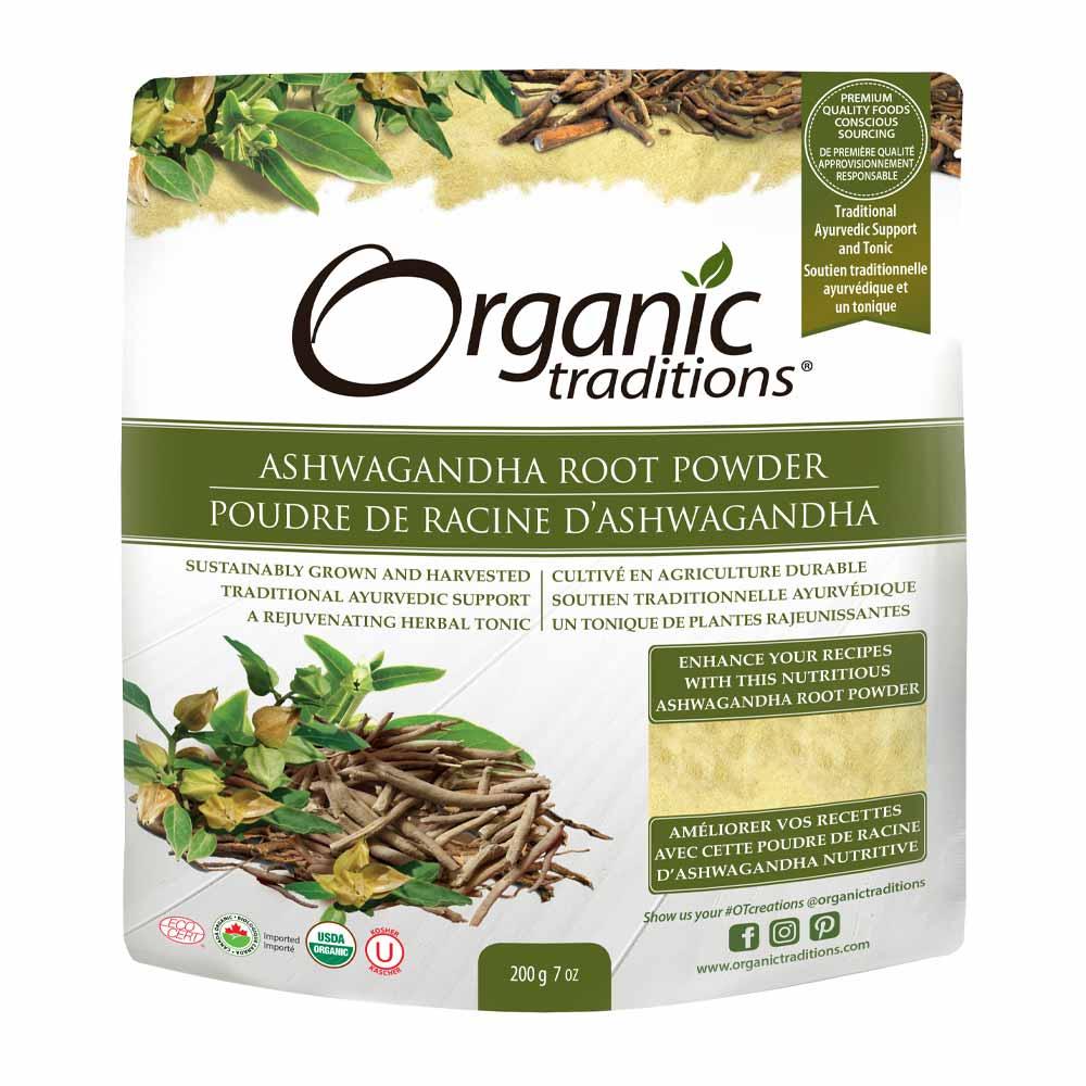 Organic Traditions Ashwagandha Root Powder - 200g