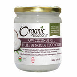 Organic Traditions Raw Coconut Oil - 500ml - Nature's Source Inc