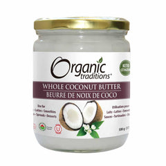 Organic Traditions Whole Coconut Butter - 500g