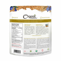 Organic Traditions Sprouted Flax Seed Powder 454g