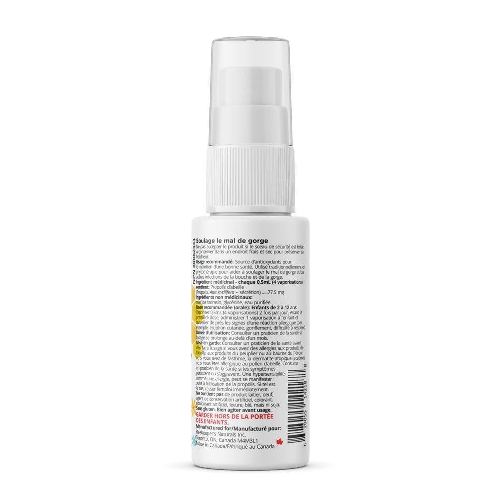 BeeKeepers Naturals - Bee Propolis Throat Spray for Kids - 30ml