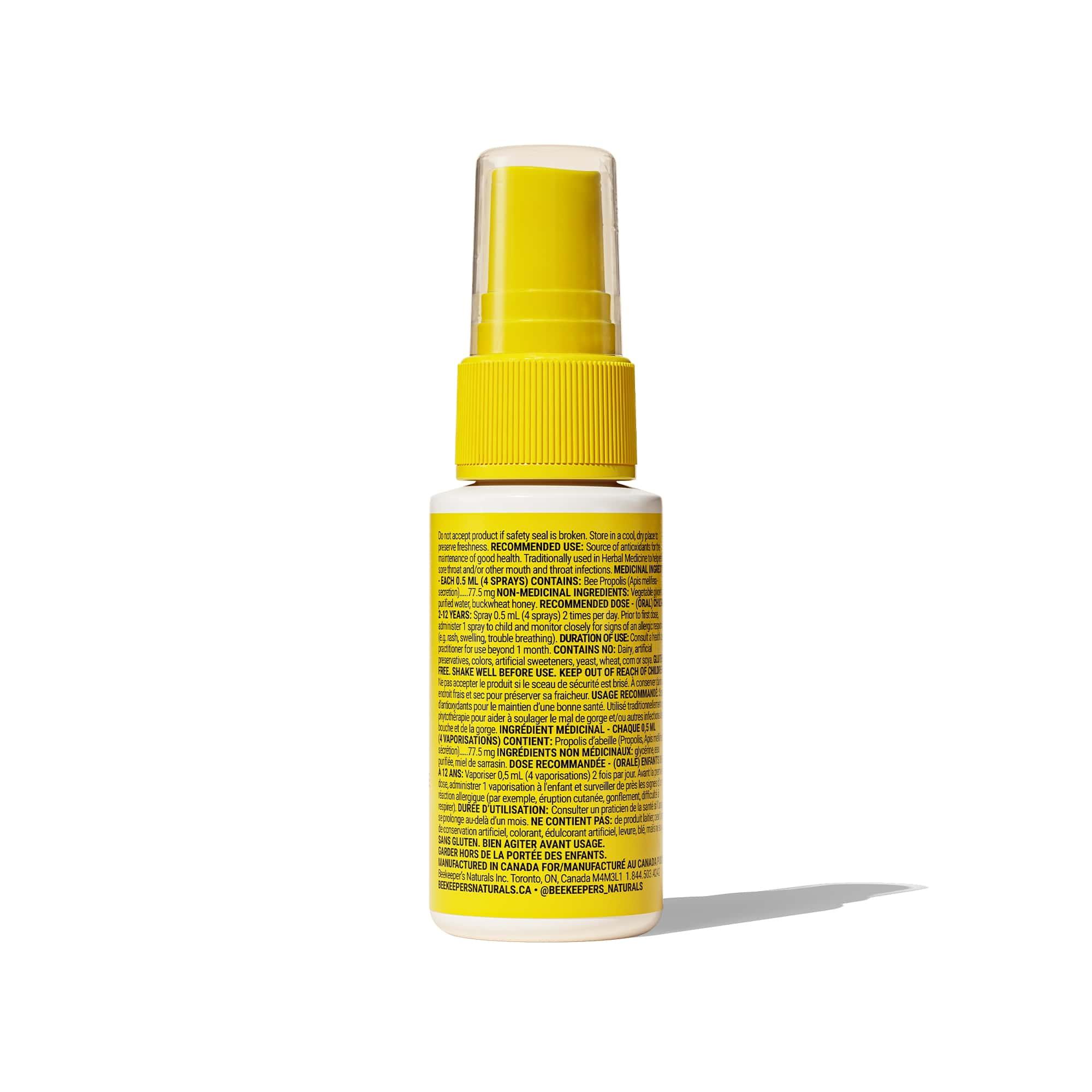 BeeKeepers Naturals - Bee Propolis Throat Spray for Kids - 30ml