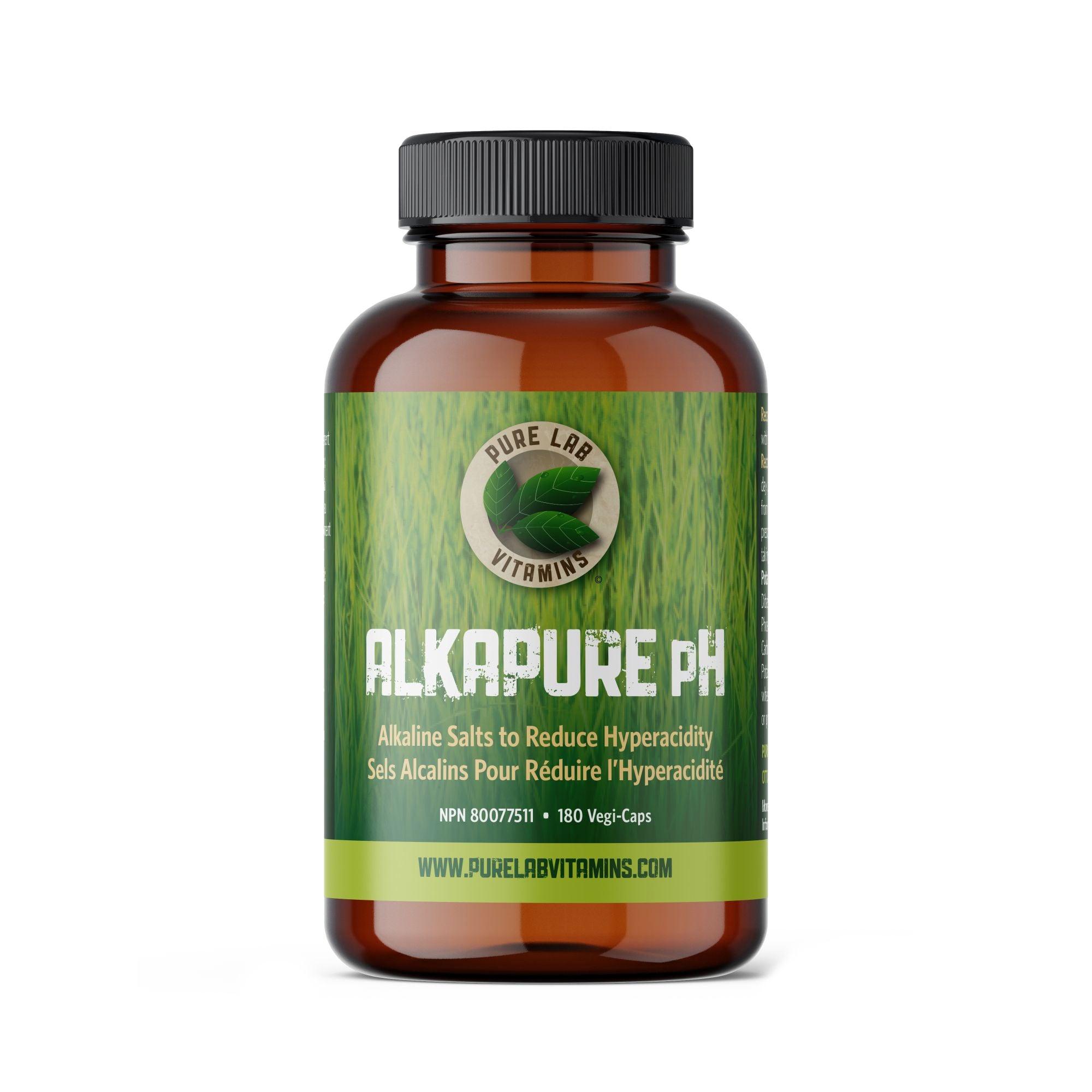 Pure Lab Vitamins AlkaPure pH 180 Vegi-Caps