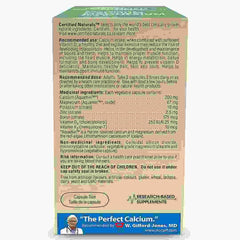 Certified Naturals Calcium Magnesium Plus K2, 120 vcaps