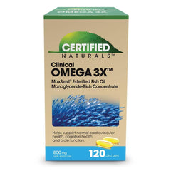 Certified Naturals Omega3X Fish Oil 120sg