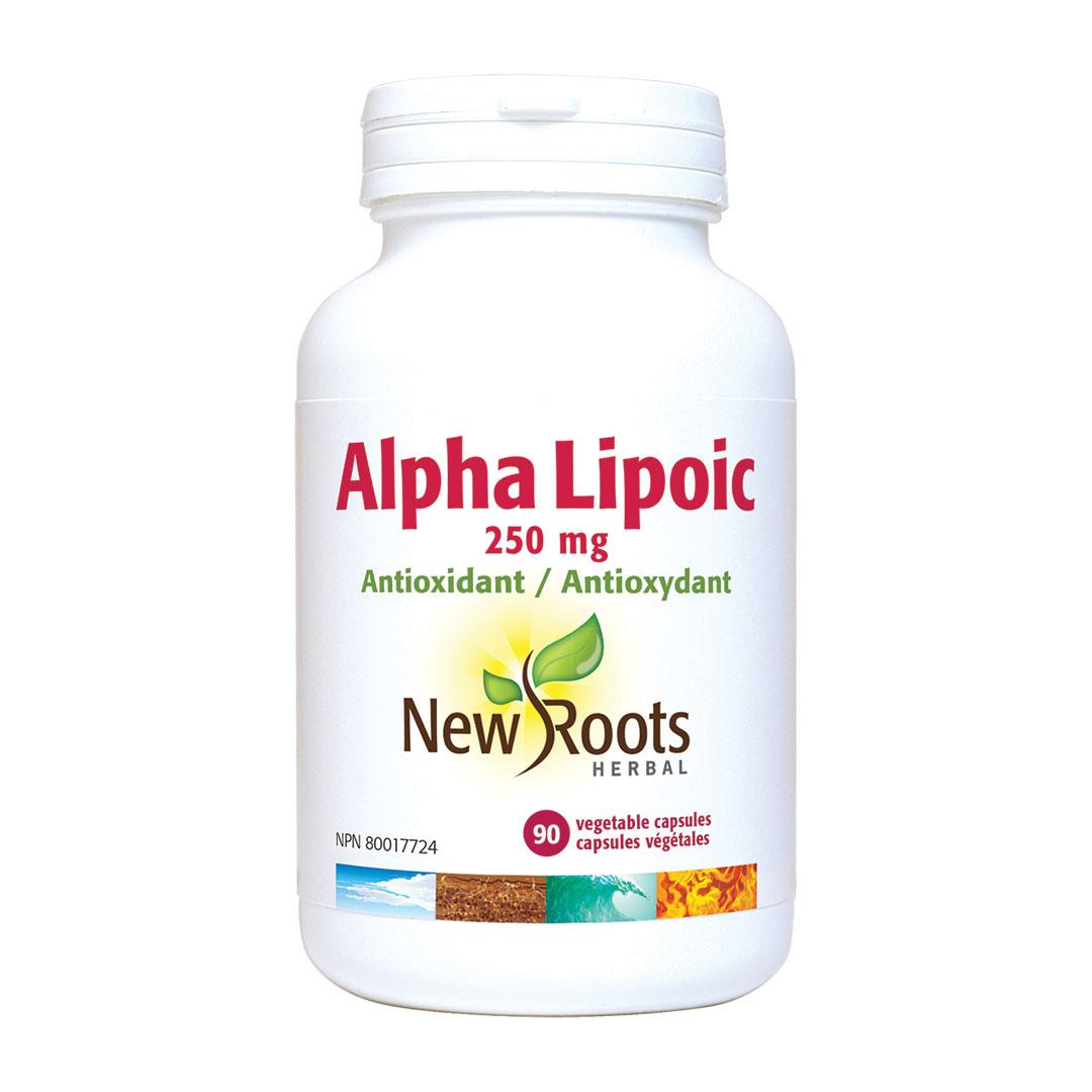 New Roots Alpha Lipoic 250 Mg 90C