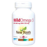 New Roots Wild Omega 3 EPA 660 Mg DHA 330 Mg 120 Softgels - Nature's Source Inc