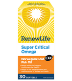Renew Life N/G Super Critical Omega 30 Softgels - Nature's Source Inc