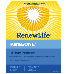 Renew Life ParaGONE 15 Day Anti-Parasite Cleansing Program Kit