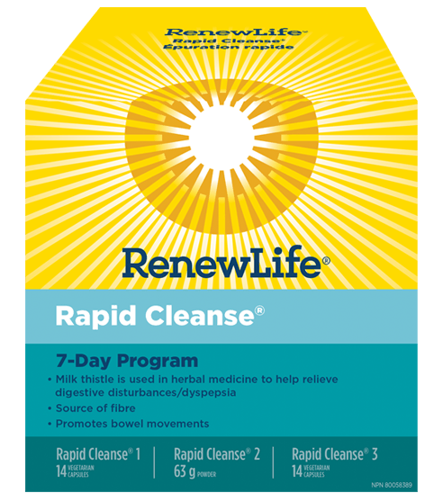 Renew Life Rapid Cleanse Digestive Support Kit (7-Day Program)