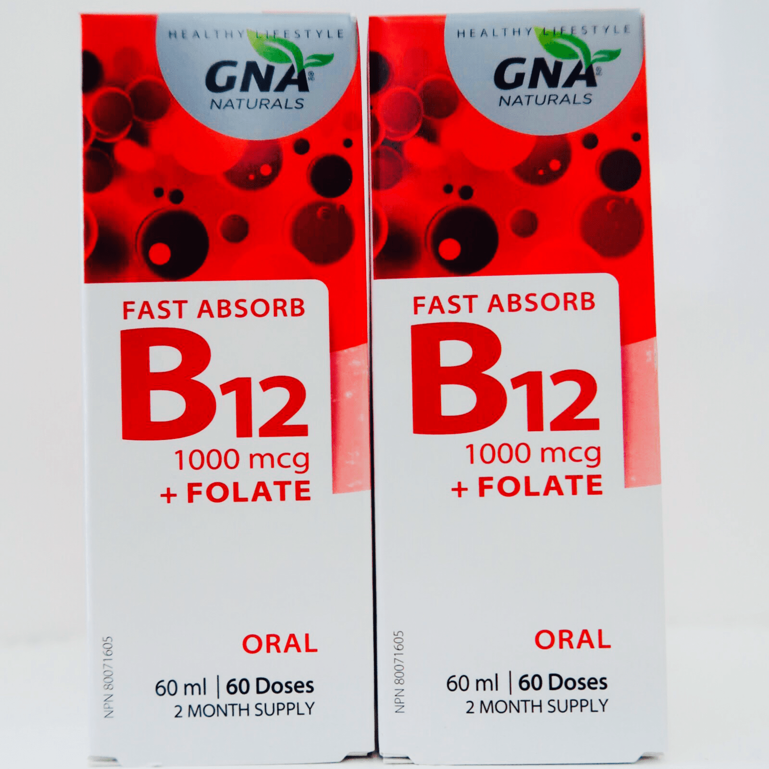 Order GNA Naturals Berry Fast Absorb Vitamin B12 + Folate 60ml 