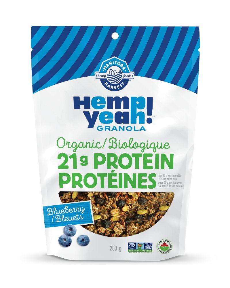 Manitoba Harvest Hemp Yeah! Granola Blueberry, 283g Online