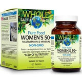 Natural Factors Whole Earth & Sea Women's Multi 50 (60 t) - Nature's Source Inc