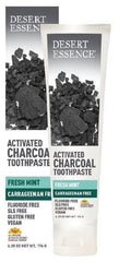 Desert Essence Activated Charcoal Mint Toothpaste 176 gm