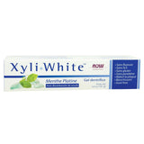 Now Xyli - White Platinum Mint Toothpaste Gel 181g - Nature's Source Inc