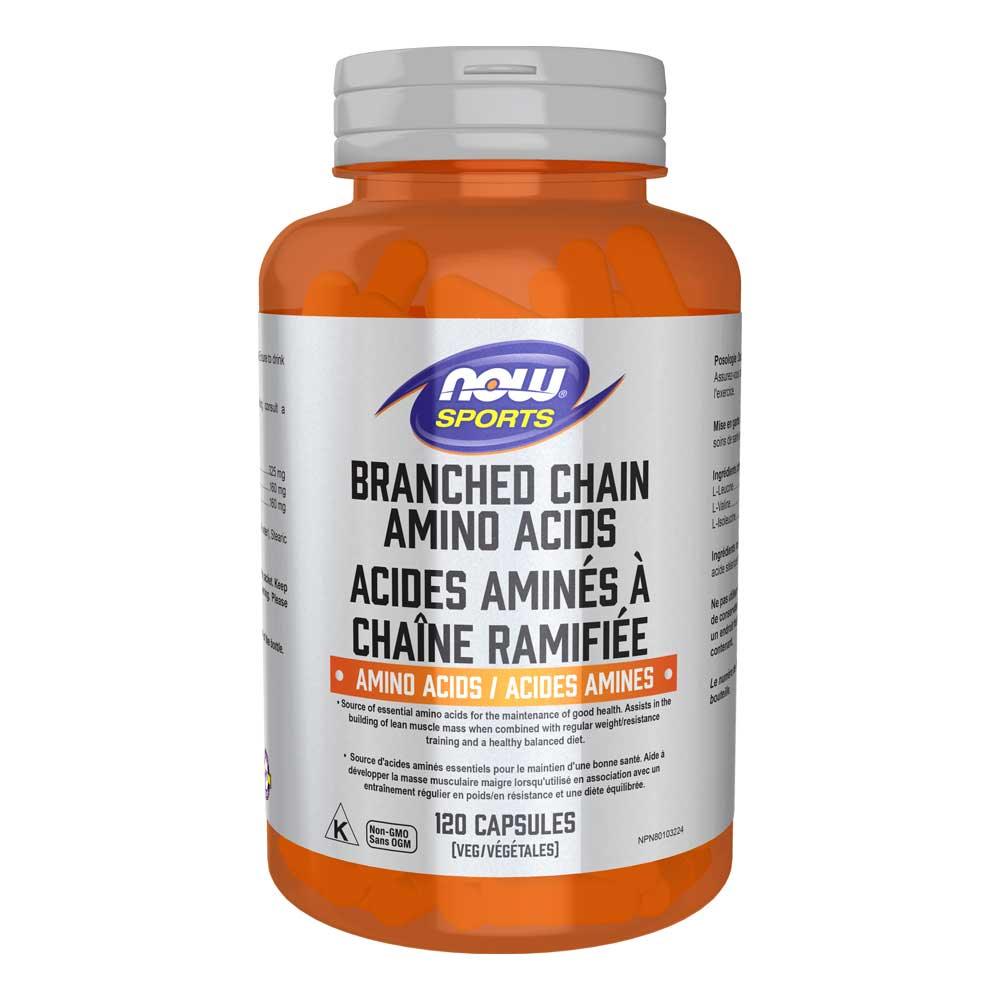 Now Branched Chain Amino 120 Capsules