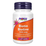 Now Biotin 1000 mcg 100 Veg Capsules - Nature's Source Inc