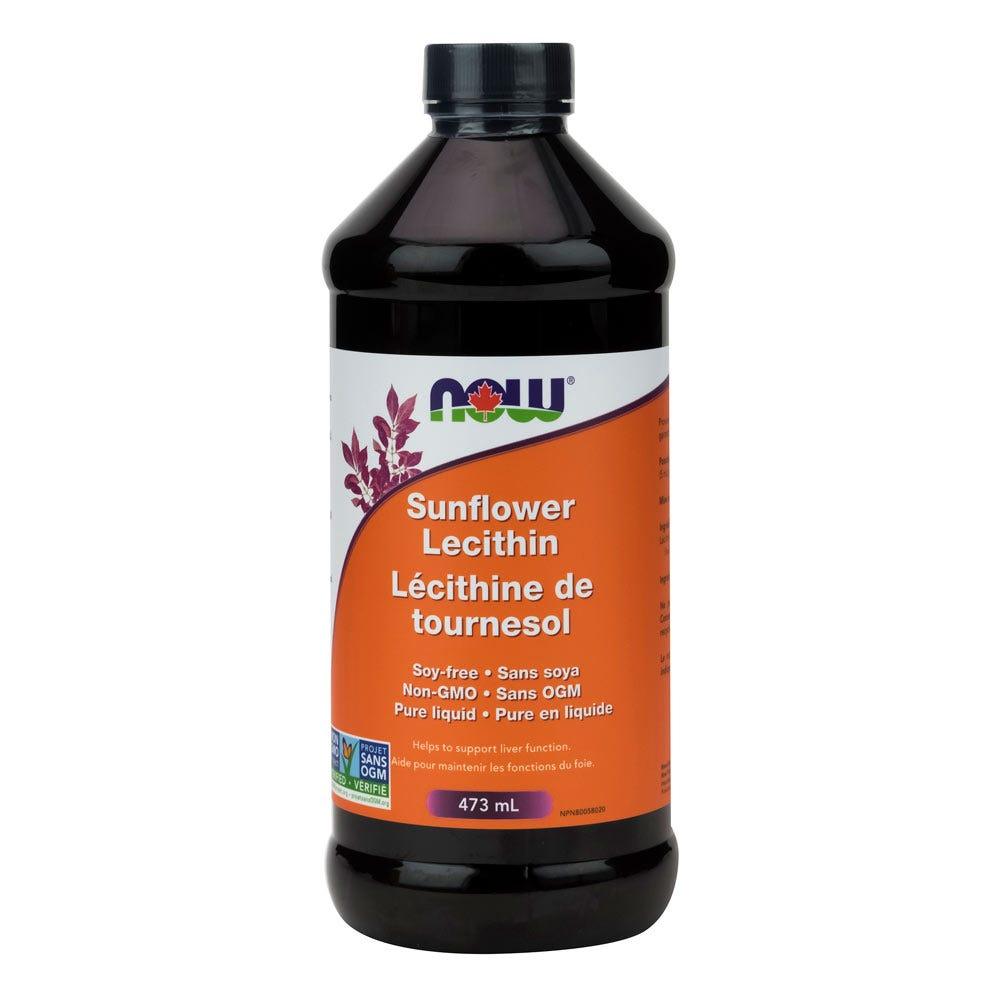 now Sunflower Lecithin - 473ml