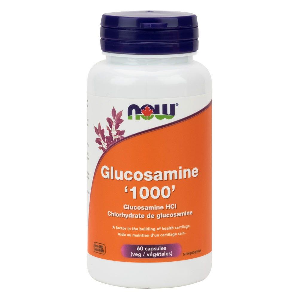 now Glucosamine HCL 1000mg - 60 Veg Capsules