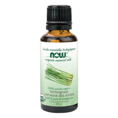 now Essential Oils 100% Pure Lemongrass (Cymbopogon flexuosus) 30 ml