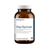 Metagenics Mag Glycinate 120 Tablets - Magnesium Glycinate for Nervous System Support, Enhanced Absorption & Intestinal Tolerance, Maintains Proper Muscle Function and Tissue Formation - Nature's Source Inc