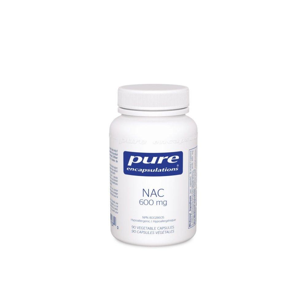 Pure Encapsulations NAC, 600mg, 90 Caps Online