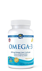 Nordic Naturals Lemon Omega-3 - 60 Softgels