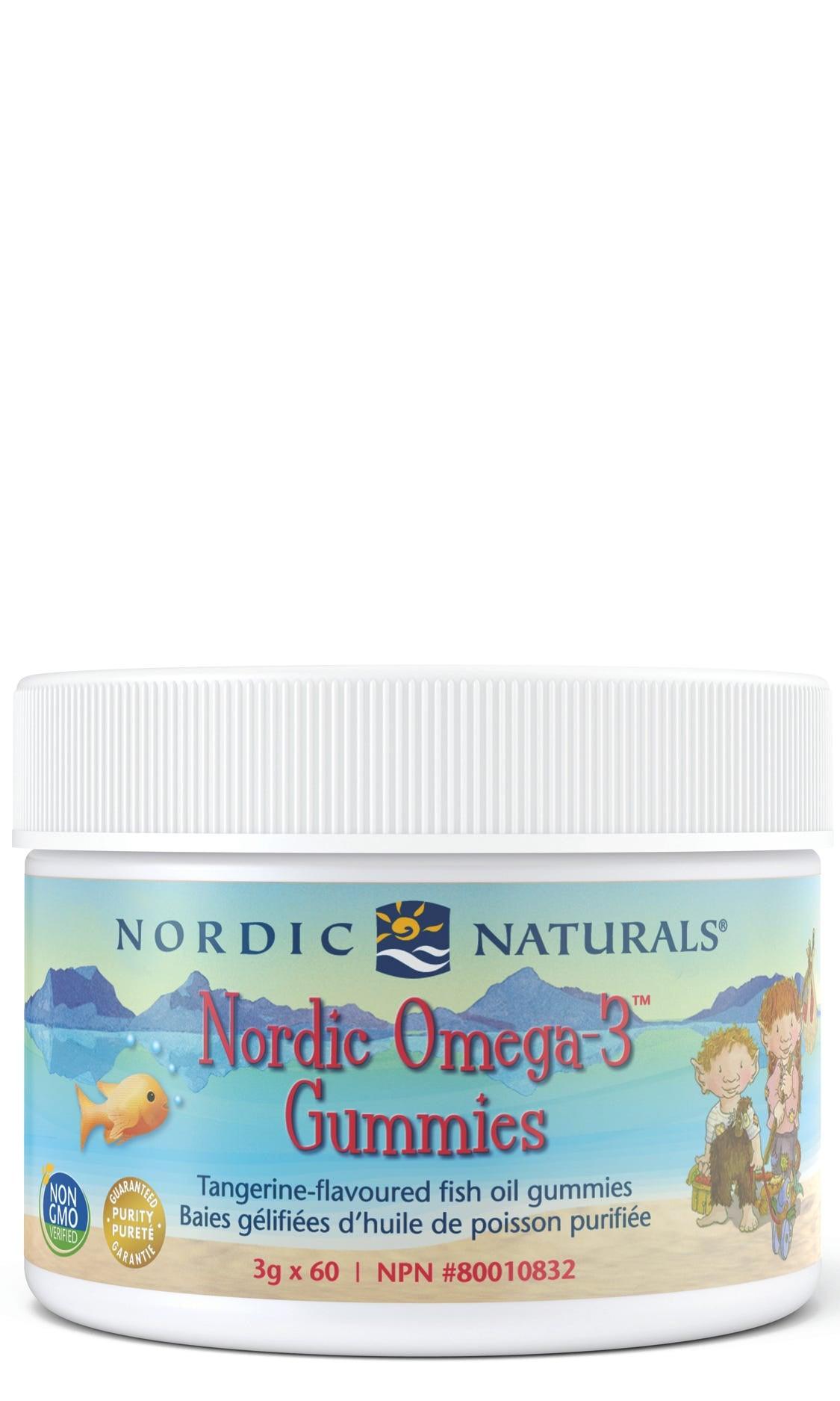 Nordic Naturals Omega-3 Gummies Tangerine 60