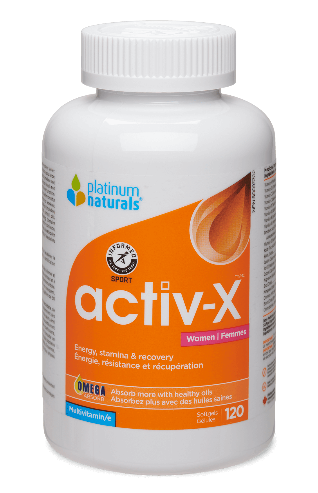 Platinum Activ-X Women 120sg