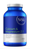 Sisu Calcium & Magnesium 2:1 with Vitamin D2 - 180 Tablets - Nature's Source Inc