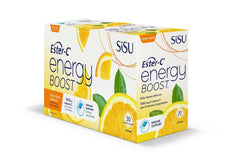 Additional Image of product label with text Sisu Ester-C EnergyBoost Orange 30pk