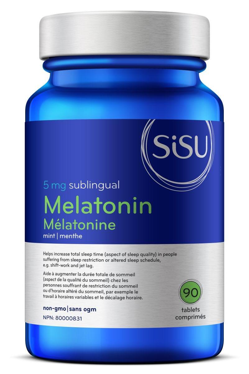 Sisu Mint Vegan Melatonin - 90 Tablets