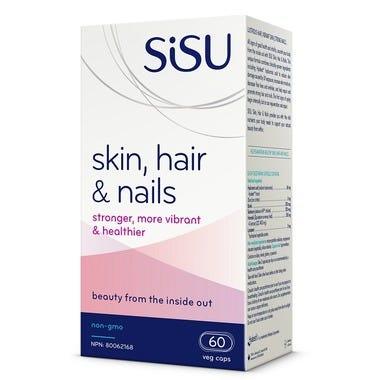 Sisu Skin, Hair And Nails 60 Veg Capsules - Nature's Source Inc