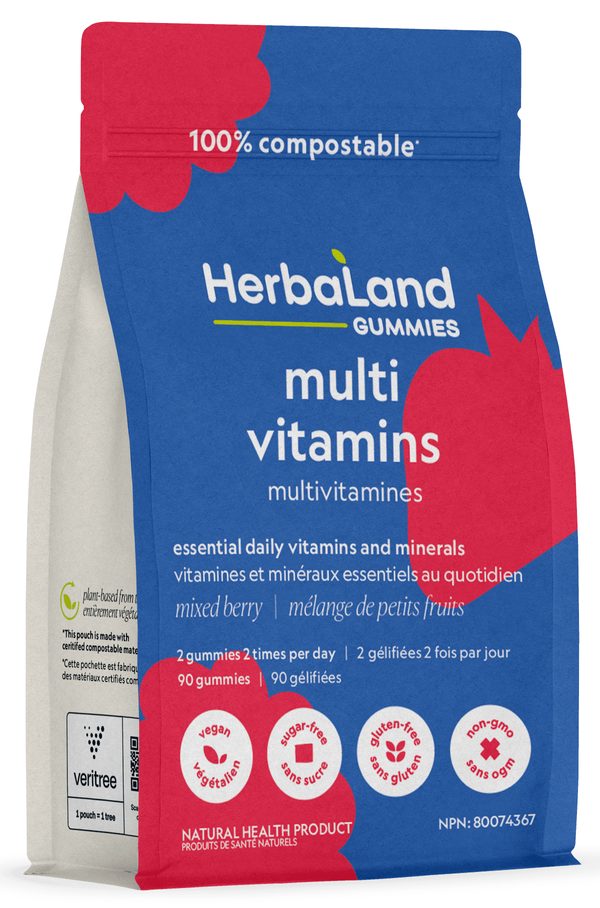 Herbaland Adults Multivitamins 90ct