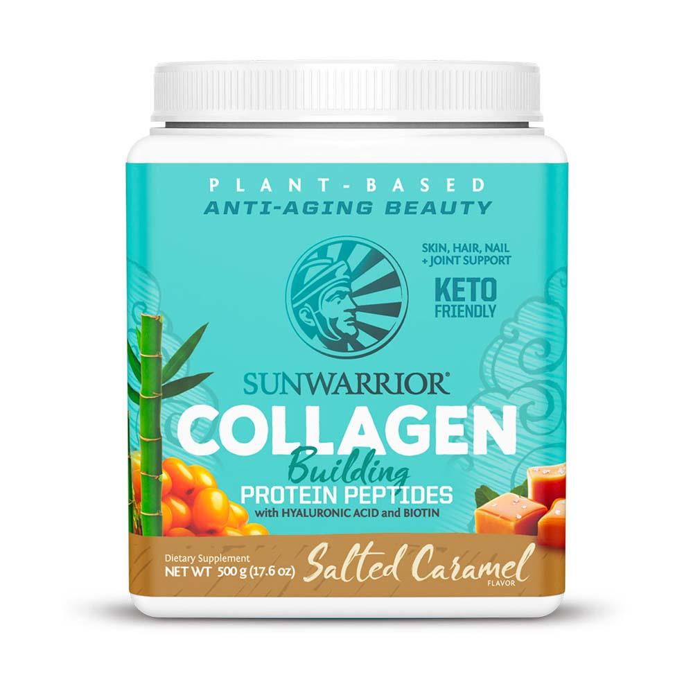 Image showing product of SunWarrior Collagen Building Peptides Caramel 500g