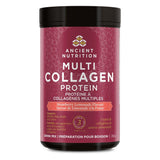 Ancient Nutrition Multi Collagen Protein Strawberry Lemonade (3 Collagen Types), 262 g - Nature's Source Inc