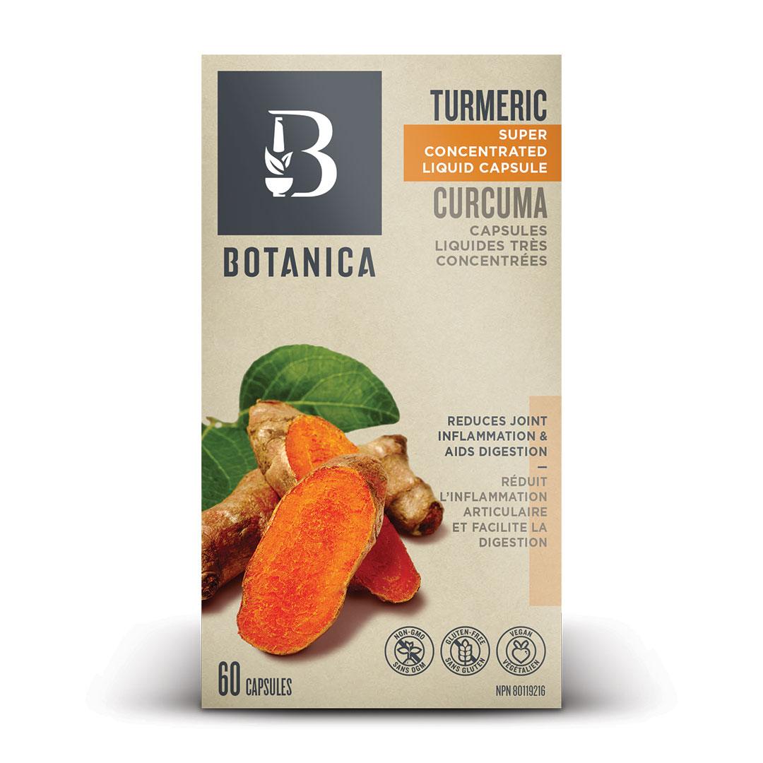 Botanica Turmeric Liquid Phytocaps 60 Capsules Online