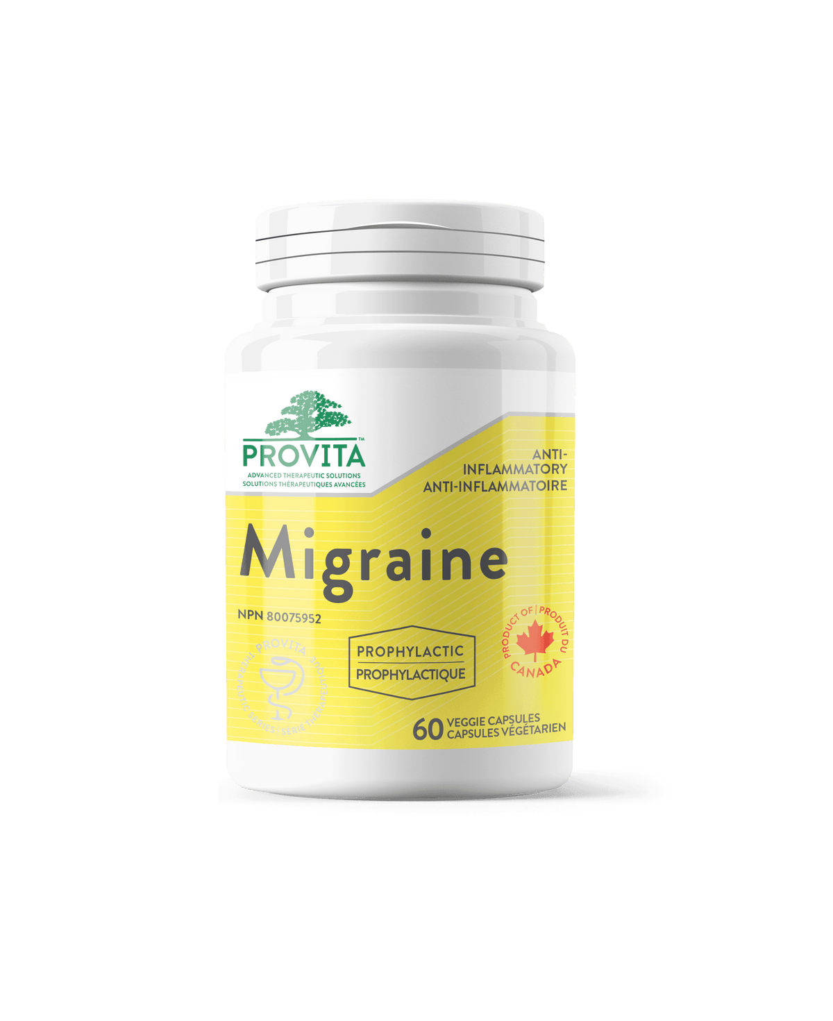 Provita Migraine 60 Vegetarian Capsules