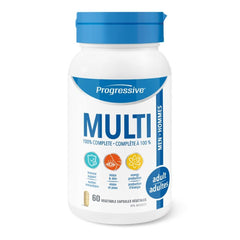 Progressive Adult Men MultiVitamins - 60 Veg Capsules