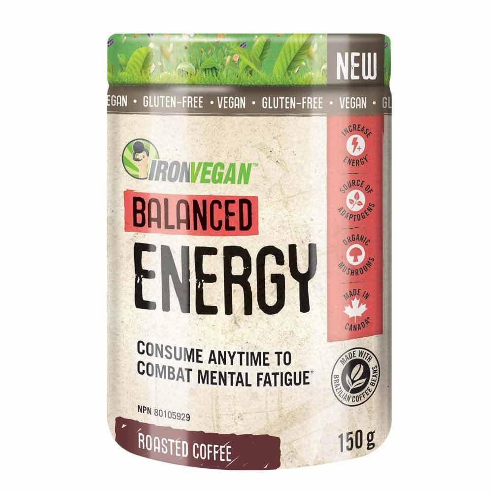 Iron Vegan Balanced Energy Roasted Coffee 150g